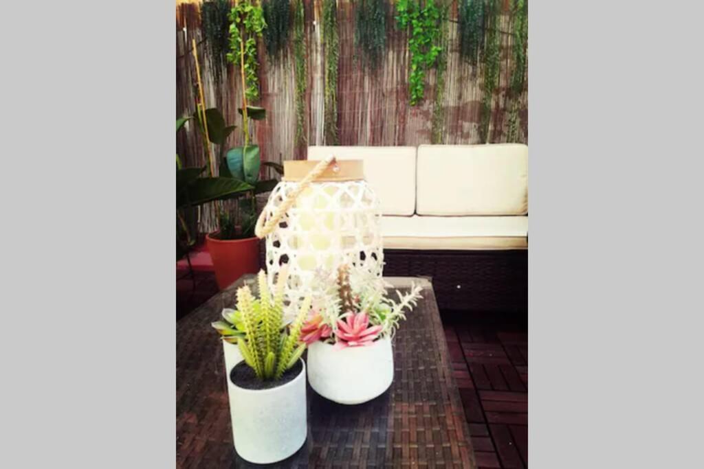 M5 Cool Terrace. Metro 1 Min. Center 15' By Metro Appartement Esplugues de Llobregat Buitenkant foto